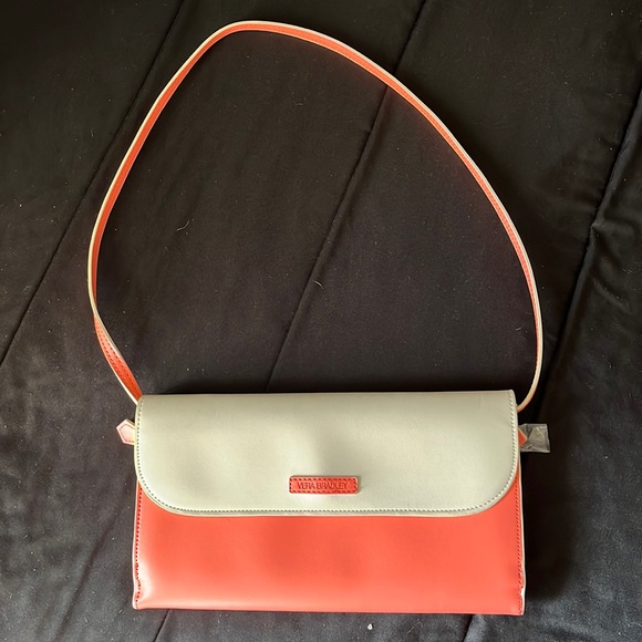 Vera Bradley New Pink White Shoulder Bag - Picture 1 of 7